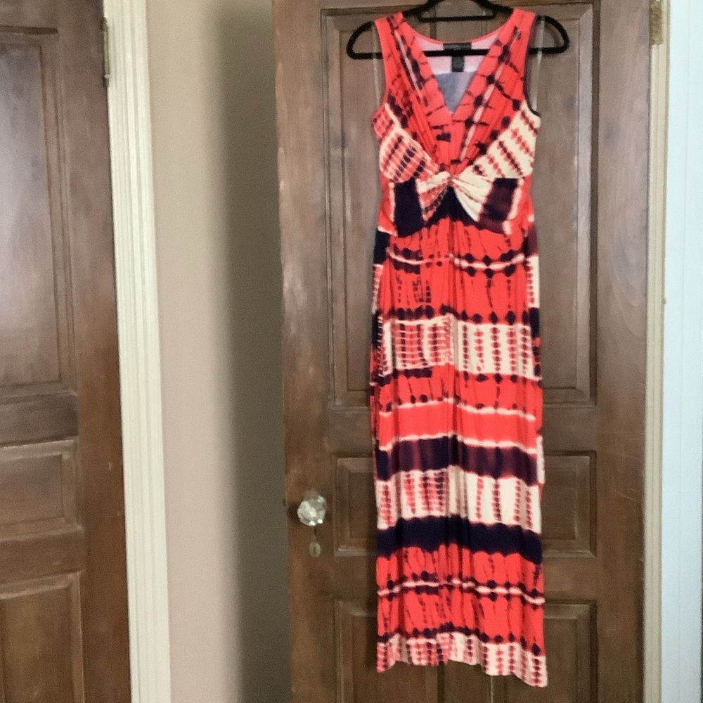 Summer Tie-Dye Maxi Dress